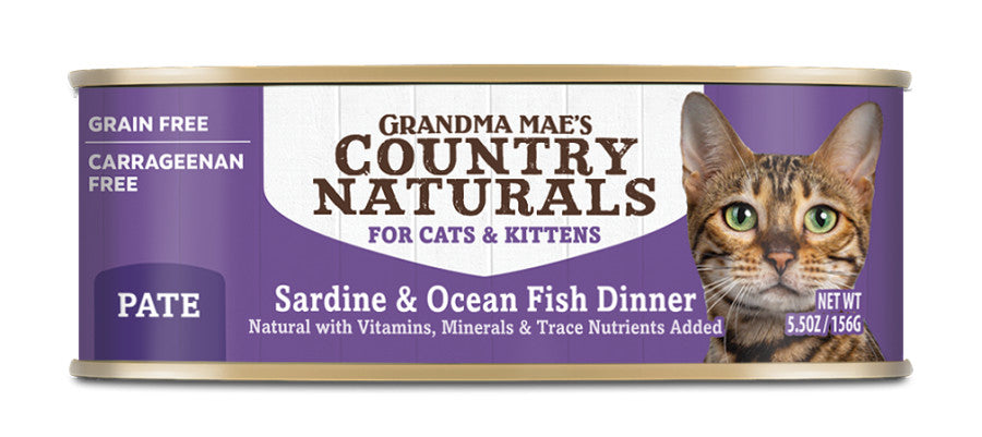 Sardine & Ocean Fish, 24ea/5.5 oz, 24 pk