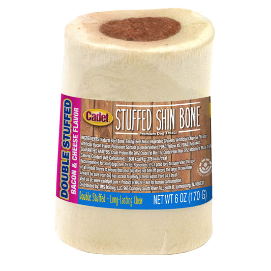 Double Stuffed Shin, Bacon & Cheese, 1ea/SMall (1 ct)