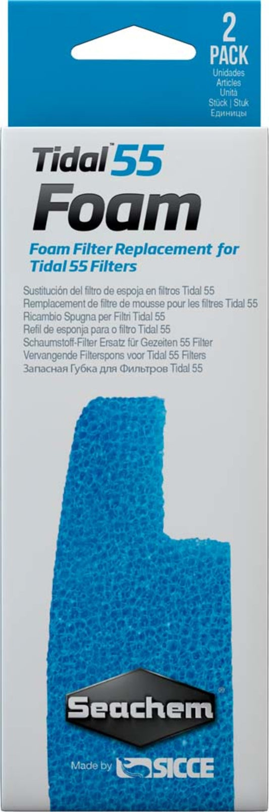 For Tidal 55 Filters, Blue, 1ea/2 pk