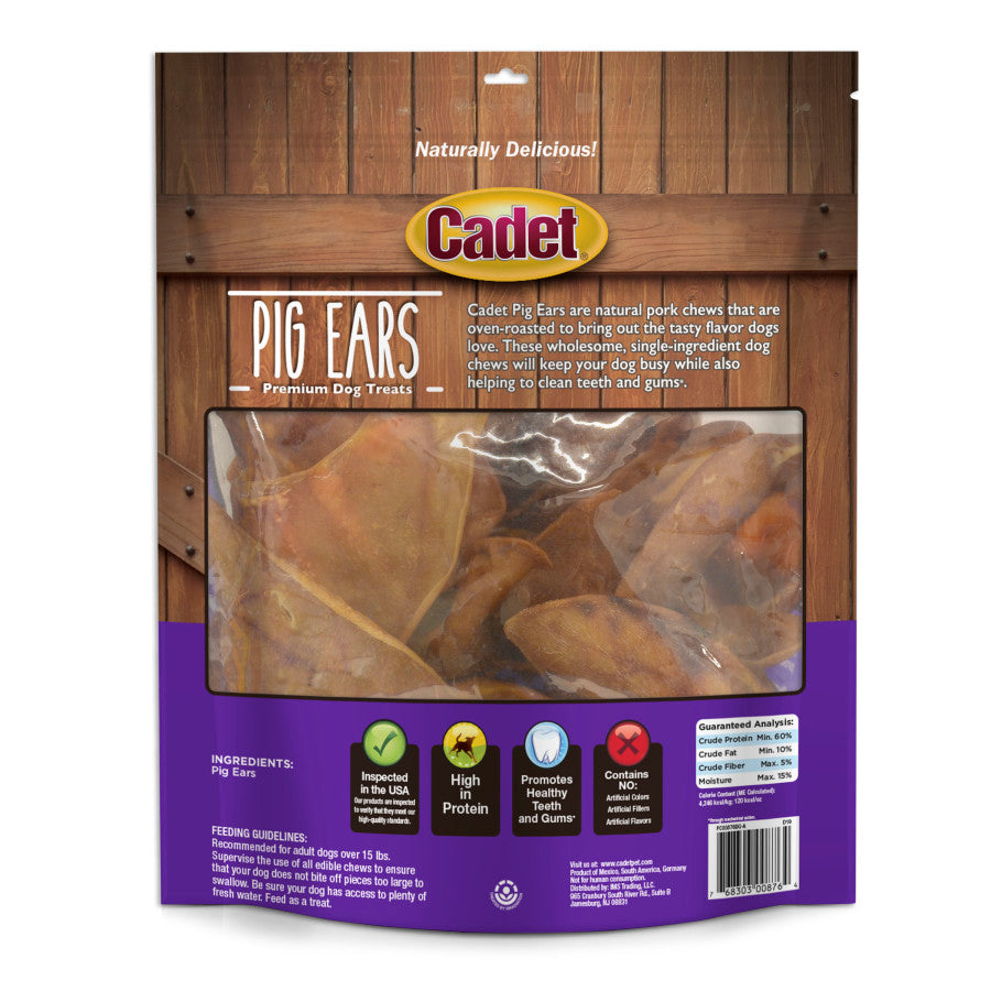 Pig Ears, 1ea/1.3 Lb (25 ct)