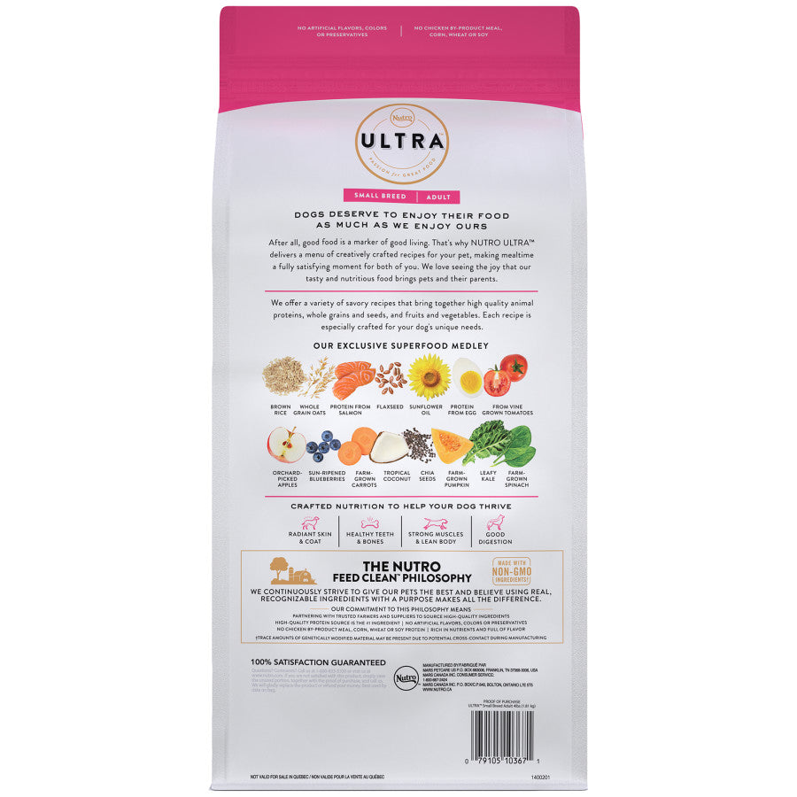 Trio of Proteins from Chicken, Lamb, and Salmon, 1ea/4 lb