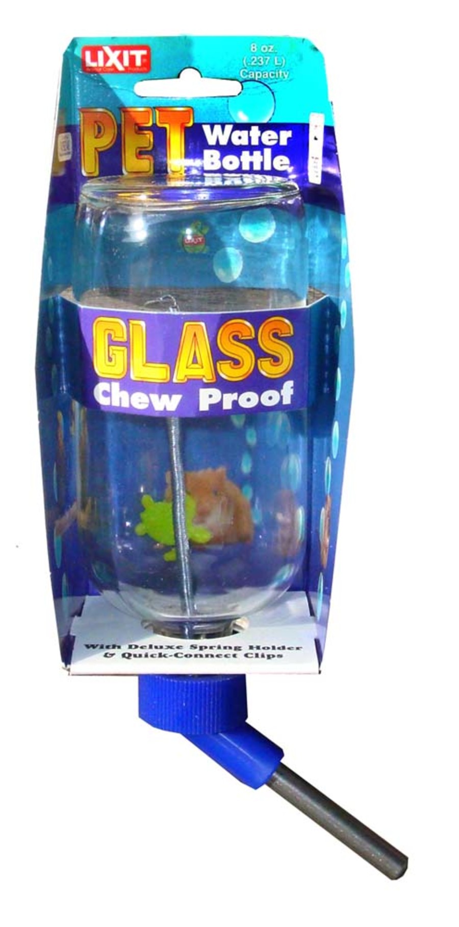 Clear, Blue, 1ea/8 oz