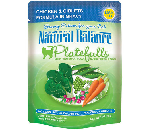 Chicken & Giblets in Gravy, 24ea/3 oz, 24 pk