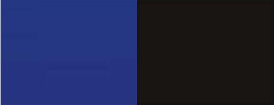 Deep Sea Blue & Midnight Black, 1ea/18 in X 50 ft