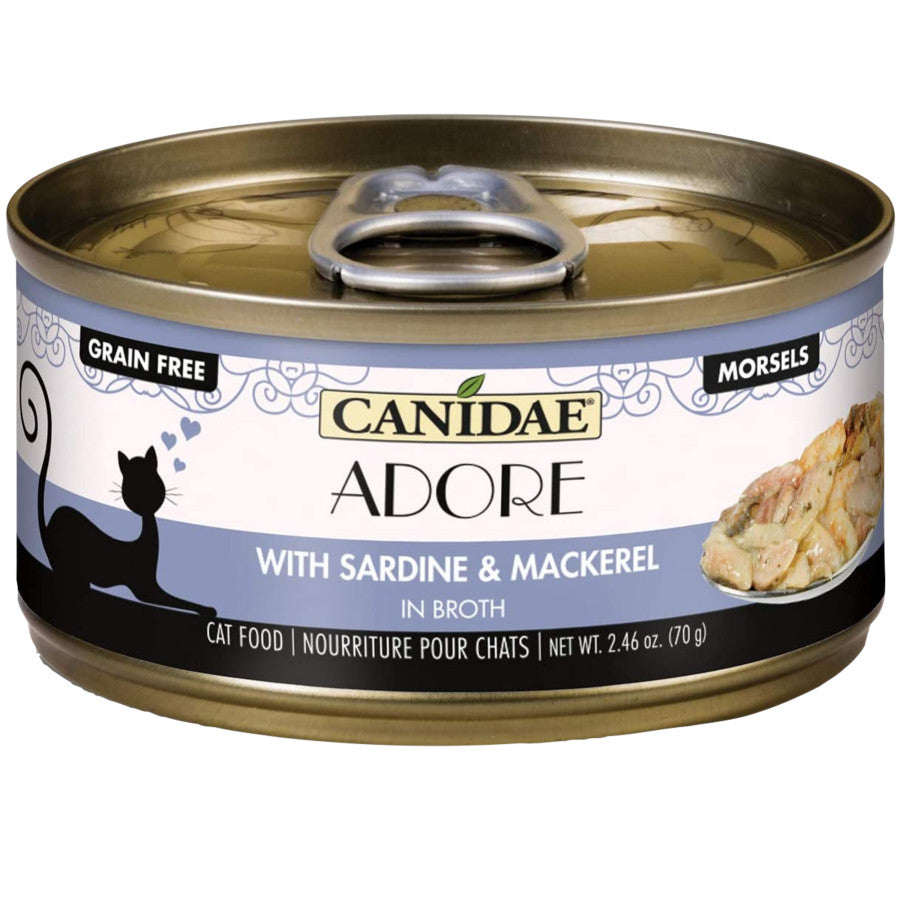 Sardine & Mackerel in Broth, 24ea/2.46 oz