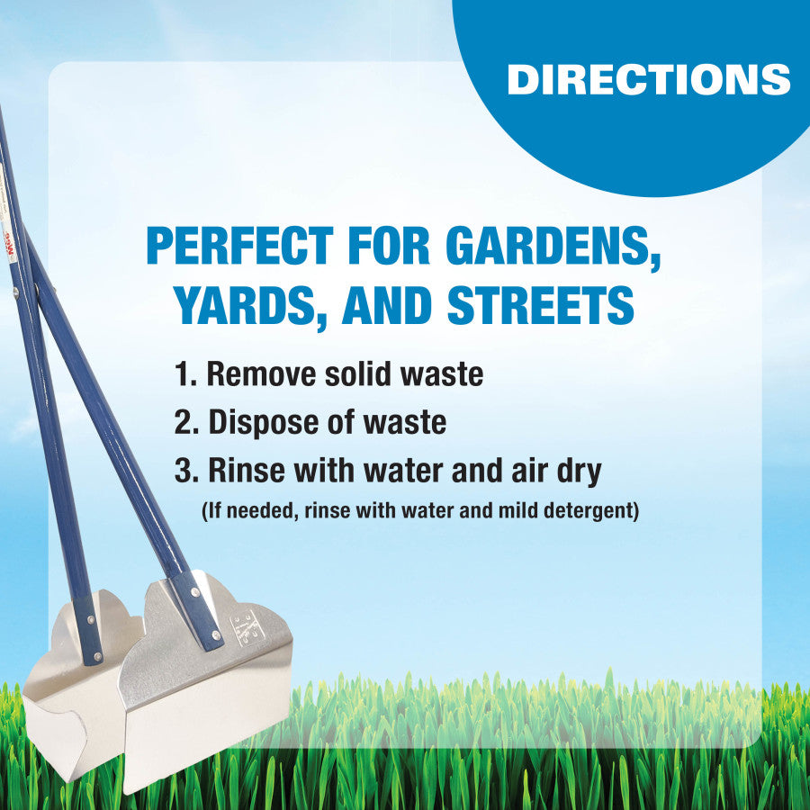 Spade Scooper, 1ea/5.25 in X 7 in X 33.5 in