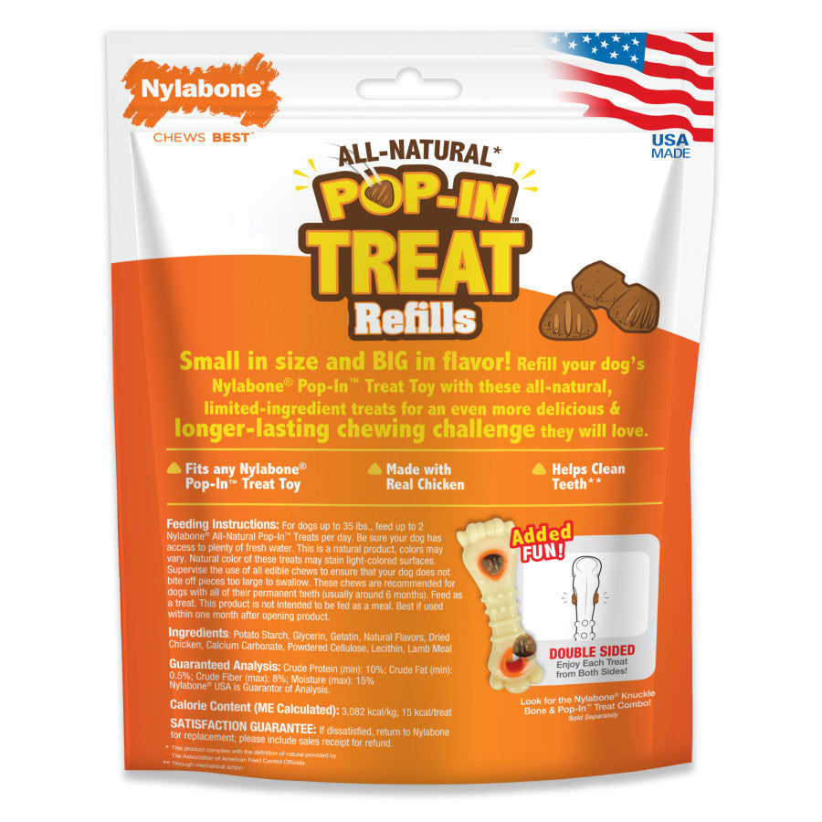 Treat Refill, Chicken, 1ea/Medium/Wolf (30 ct)