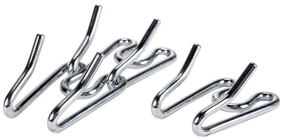 Silver, 1ea/3.8 mm, 3 pk