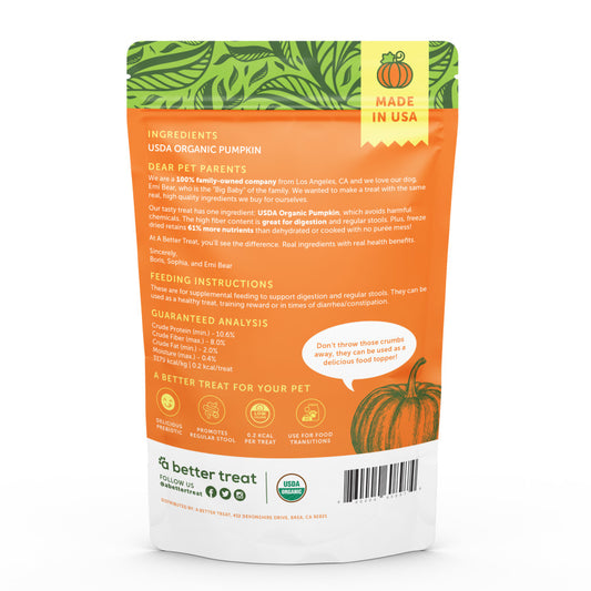 USDA Organic Pumpkin, 1ea/1 oz