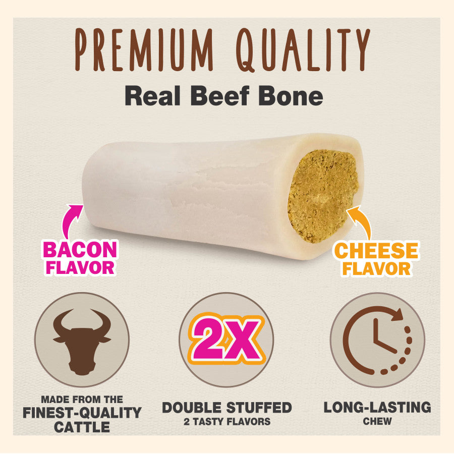 Double Stuffed Shin, Bacon & Cheese, 1ea/SMall (1 ct)