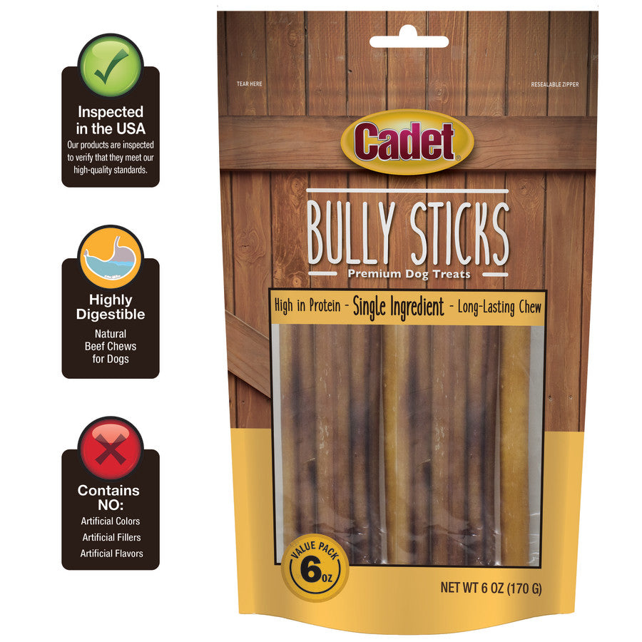 Regular, Bully Sticks, 1ea/6 oz