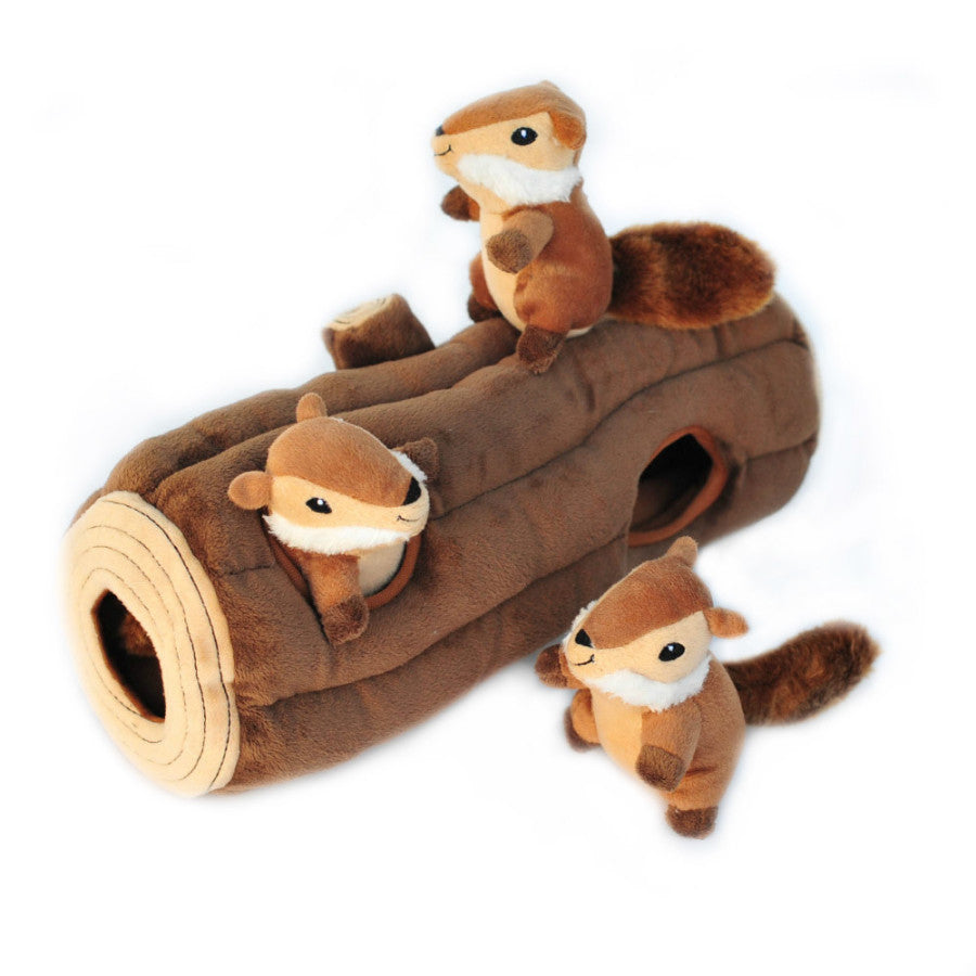 Chipmunks Log, 1ea/XL