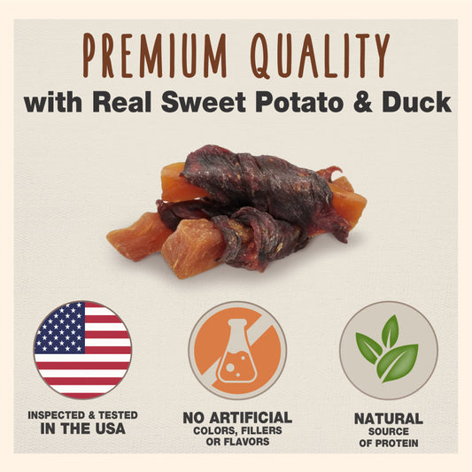 Wraps, Duck & Sweet Potato, 1ea/28 Oz. (1 ct)