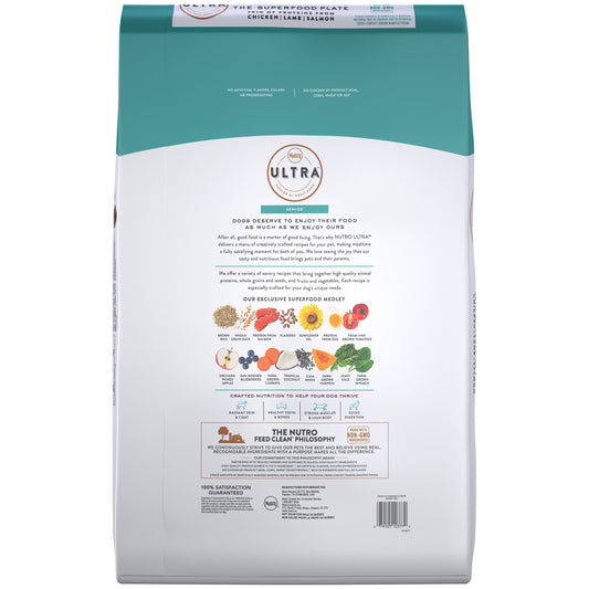 Trio of Proteins from Chicken, Lamb, and Salmon, 1ea/15 lb