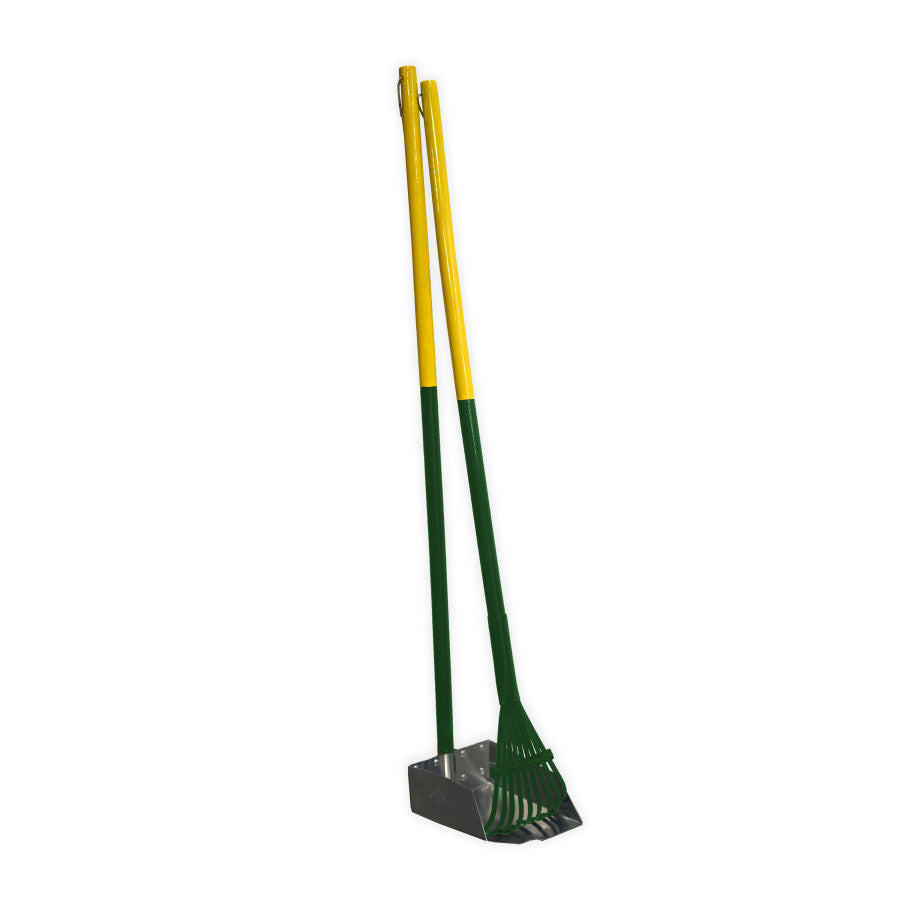 Rake & Pan Set, 1ea/SMall, 7 in X 7 in X 38 in