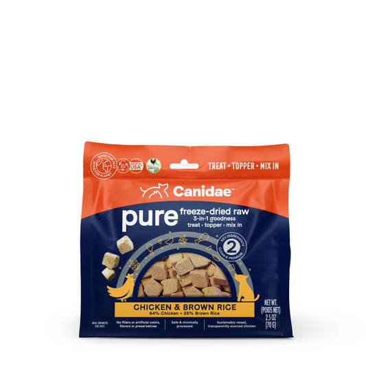 Chicken & Brown Rice, 1ea/2.5 oz