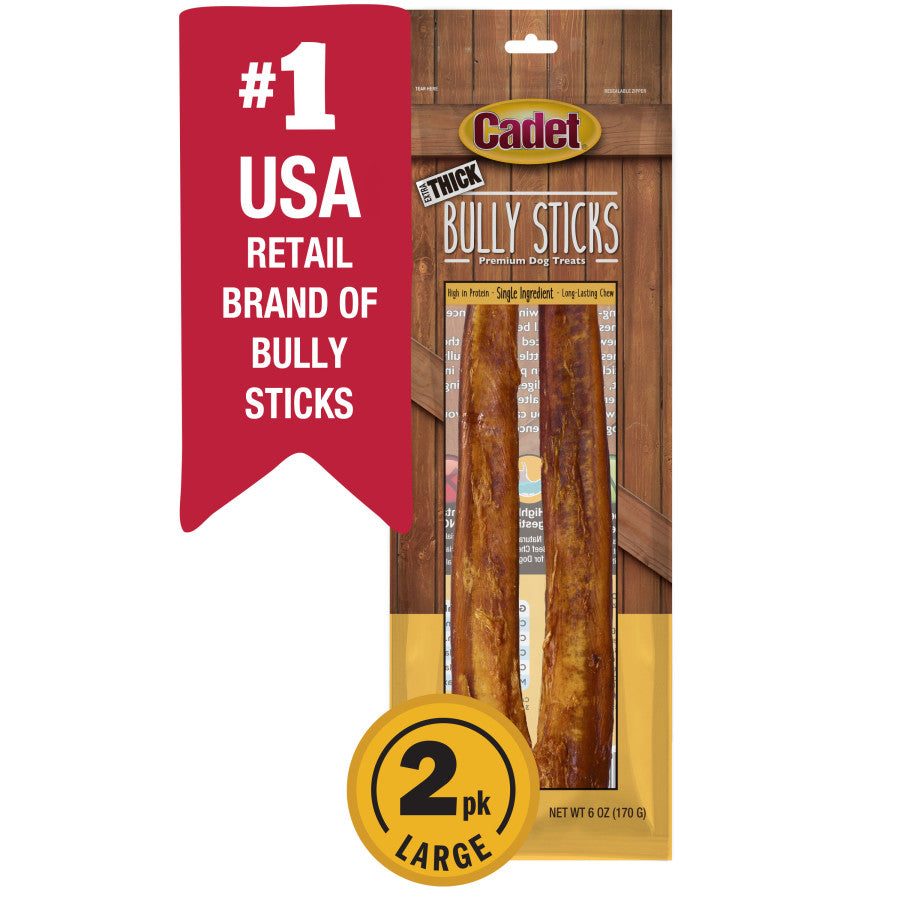 Extra Thick (6 oz.), Bully Sticks, 1ea/Bully Stick