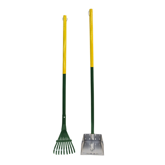 Rake & Pan Set, 1ea/SMall, 7 in X 7 in X 38 in