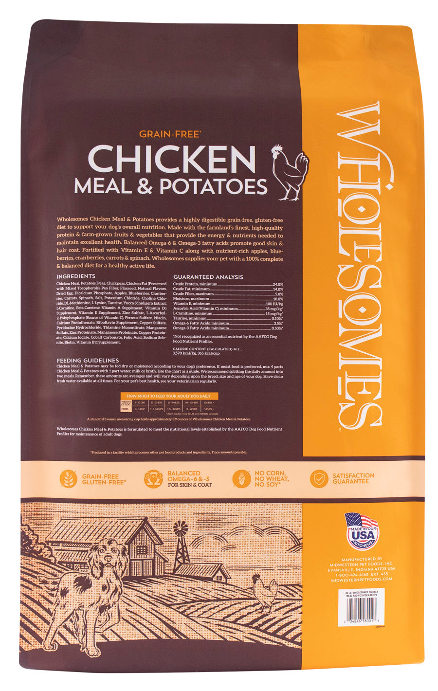 Chicken Meal & Potatoes, 1ea/35 lb