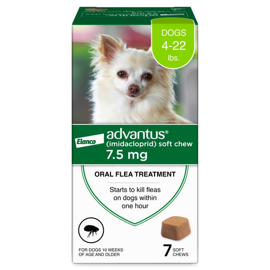 7ct, 1ea/SM Dogs (4-22 Lbs)