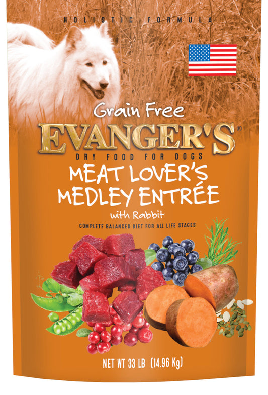 Meat Lover's Medley w/Rabbit, 1ea/33 lb