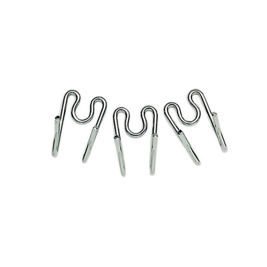 Medium, Chrome, 1ea/3.00 mm, 3 pk