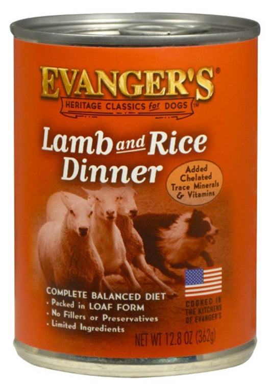 Lamb & Rice, 12ea/12.8 oz, 12 pk