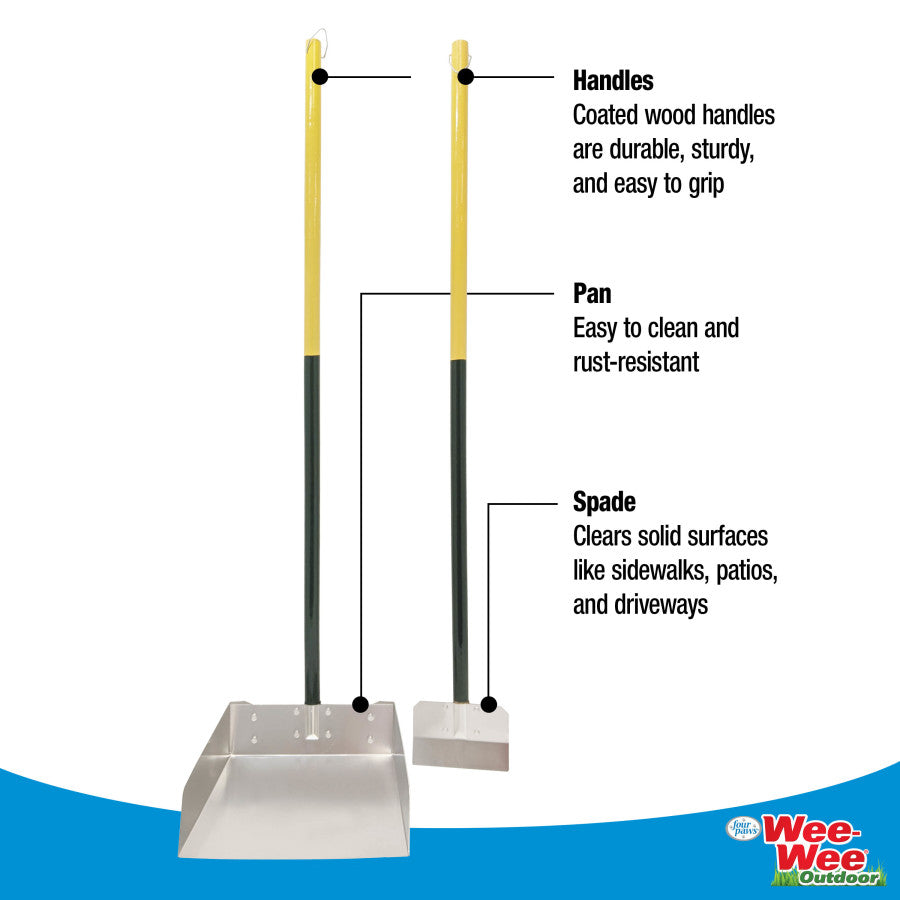 Spade & Pan Set, 1ea/Large, 9.5 in X 10 in X 38 in